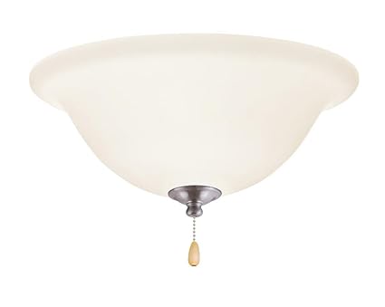 Emerson Fans Lk74bs Three Light Brushed Steel Fan Light Kit