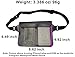 Premium Waterproof Pouch Set with Waist / Shoulder Strap - Best Way to Keep Your Phone and Valuables Dry and Safe - Perfect for Boating Swimming Snorkeling Kayaking Beach Water Parks (Black and Gray)