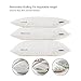 Sweetnight Bamboo Bed Pillows for Sleeping - Adjustable Loft Gel Shredded Memory Foam Pillow with Removable Case for Neck Pain Relief,Side Back Stomach Sleeper, CertiPUR-US & Hypoallergenic, Queen