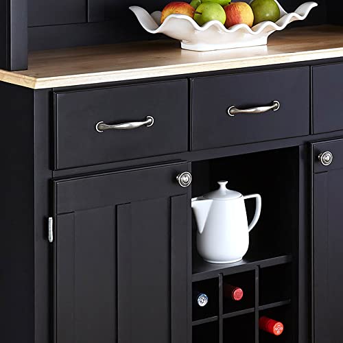 homestyles Server sideboardsbuffetscredenzas, Hutch, Black Pricepulse