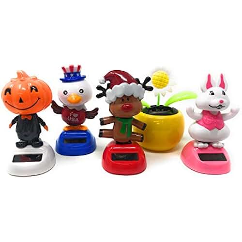 easter solar dancing toys