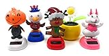 Bulk 5 Pack Solar Powered Dancing Desktop Figurines