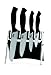 Ceramic Knife Set with Block- 5 Pc Cutlery Ceramic Knives Set By Good Cooking (Black Handles)