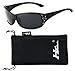 Polarized Sunglasses for Women – Midnight Black Frame – Dark Smoke Lens – HZ Series Elettra – Women’s Premium Designer Fashion Sunglasses