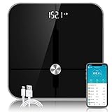 BEMISO Digital Body Weight Scale Bluetooth Body Fat