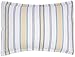 Amazon Basics 10-Piece Bed-in-a-Bag - Soft, Easy-Wash Microfiber - Full/Queen, Blue and Tan Stripe
