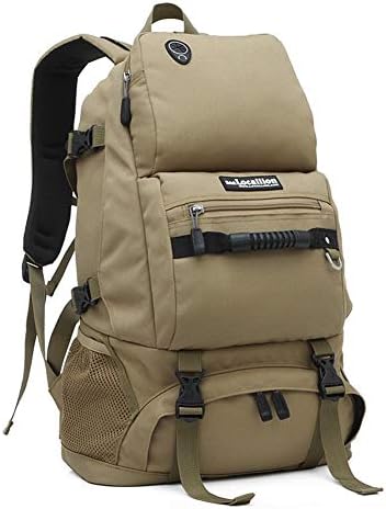 outdoor 45L Polyester High capacity Hiking Backpacks, Shoulder male Female light Wear resistant Travel bag