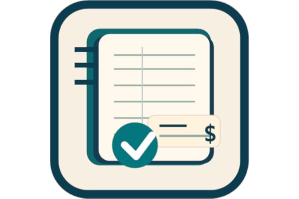 Simple Checkbook Ledger for Fire Tablet