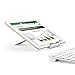 Anker Aluminum Multi-Angle Universal Phone and Tablet Stand for iPhone, iPad, Samsung Galaxy, HTC, Nexus and More (Silver)