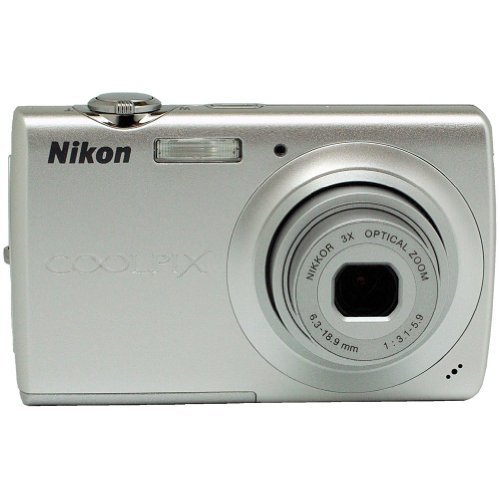 Nikon Coolpix S203SL 10MP Digital Camera with 3x Optical Zoom - Silver Nikon Coolpix S203SL 10MP Digital Camera with 3x Optical Zoom - Silver