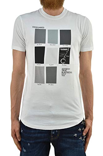 DSQUARED2 T-Shirt Blacksoul Men - Size: S - Color: White - New