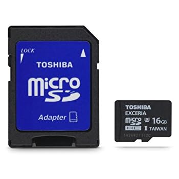 Amazon.com: Toshiba Exceria 16GB Micro SD Memory Cards UHS ...