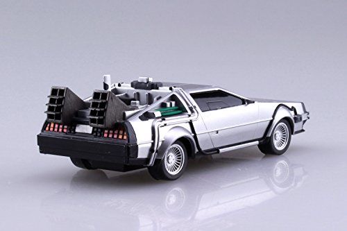 Aoshima Movie Mecha Series No.12 Back to the Future Pullback DeLorean Part.2 1/43 Scale Plastic Model kit
