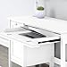 Bush Furniture Computer Desk, Pure White