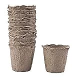 Biodegradable Peat Pots Set (10-piece)
