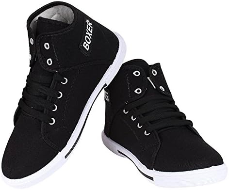 Canvas Casual Shoes Sneaker- Black Boxer