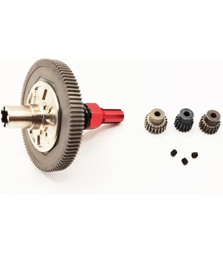 45# Steel 15T Pinion Gear 0.8 Mod For Arrma 1/10 & 1/8 Scale RC Cars - Senton Granite Big Rock Upgrades