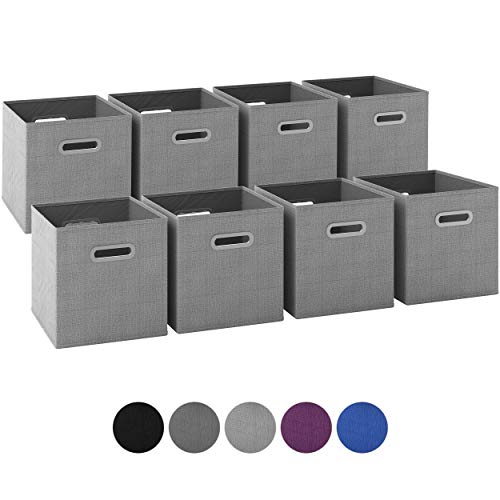 Royexe Storage Cubes Set Of 8 Storage Baskets Features