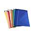 Chris-Wang 10Pcs Waterproof Double Layer Zippered Mesh Office File Organizer/Document Holder/Paper Pouch/Pen Pencil Case/Stationery Storage Bags (A4 Size, Random Color)