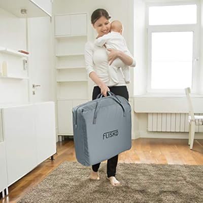 flisko 2 in 1 travel crib