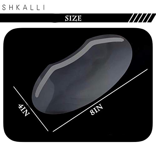 100 PCS Microblading Permanent Makeup Shower Face Shields Visors, Masks for Hairspray Salon Supplies and Disposable Face Shields Eyelash Extensions Eye Eyelid Surgery Aftercare