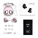 Wireless Earbuds,Sanag True Wireless Bluetooth Earbuds with Charging Case Stereo Sports Bluetooth Earphones,Noise Cancelling IPX5 Waterproof Touch Control with Mic for Android and More [Rose Gold]