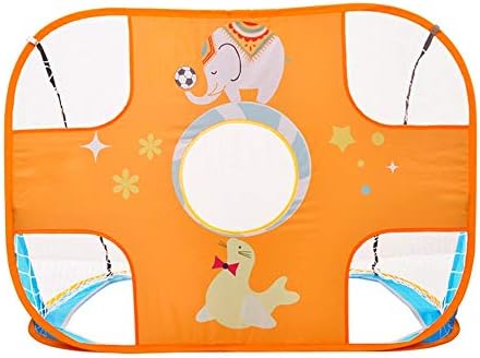 ポータブルサッカーゴール キッズ折り畳み式の携帯用ポップアップゴール屋内屋外の庭の