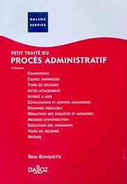 Petit traité du procès administratif