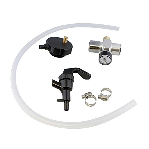 Mini Keg Dispenser Kit - CO2 Regulator for Draft Beer Keg w/ 2 Ft Hose and Spout for Beverage Dispenser Keg Tapping Kit - Thumbnail 6