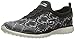 Skechers Sport Women's Microburst Mamba Fashion Sneaker, Black/White, 8.5 M US