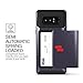 Galaxy Note 8 Case :: Lumion x VRS :: Slim Wallet :: Semi-auto Sliding US Patent :: Card Slot Holder Heavy Duty Drop Protective Cover Samsung Galaxy Note 8 (Damda Glide - Orchid Gray)