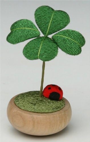 Amazon リュウコドウ ゆらゆらクローバー てんとう虫 置物 幅4 奥行4 高さ6 5cm 40 361f 置物 オブジェ オンライン通販
