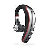 Bluetooth Headset, Aumo Wireless Business Earpieces / Headphones with Microphone Lightweight and Noise Reduction Earbuds/Earphones with Mic Crystal Clear Sound for Business/Truckers/Gym/Running