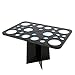 ESARORA Makeup Brush Dryer Rack, 28 Holes Makeup Brush Air Drying Organizer Folding Collapsible Air Drying Tower Brush Dryer