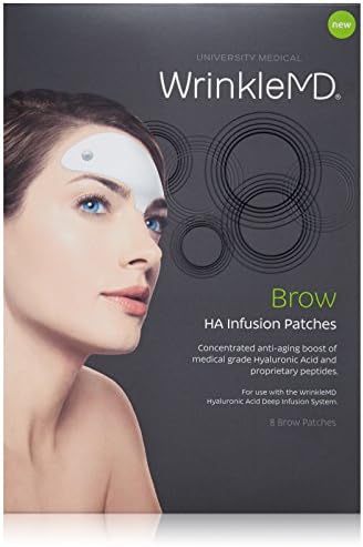 WrinkleMD BroW HA Infusion Patches, 8 Count