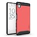 Sony Xperia X Case, TUDIA Slim-Fit MERGE Dual Layer Protective Case for Sony Xperia X (Rose)