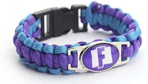 great gift for Fort game nite gamers fans and lovers Bracelet Wristband, Theme Gift for Fort game nite Lovers top quality by Arget (purple)