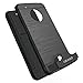 Moto G5 Plus Case, OEAGO [Card Slot] [Brushed Texture] Heavy Duty Hybrid Dual Layer Wallet Case Cover Shell with Kickstand for Motorola Moto G5 Plus (2017) - Black