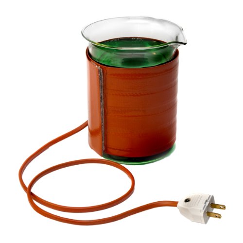 BriskHeat GBH0250-1 Beaker Heater Jacket with Velcro Fastener for 250mL Griffin Beaker Diameter: 2.7-Inch, Height: 3-Inch, Width: 12.25-Inch (without Controller), 120VAC