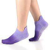 Women's Grip Socks for Yoga Pilates Barre Dance Ombre Dyed Non Slip Socks