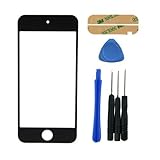iPod Touch 5 5G Front Screen Glass Lens Front Outer Lens for Replacement Assembly with Tools Black Color