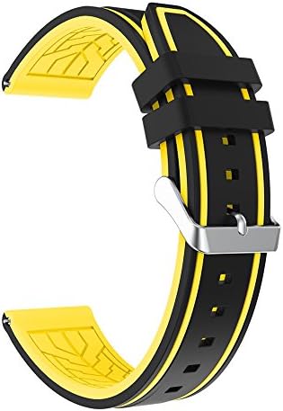Mosstars Soft Rubber Watchband, New Fashion Sports Silicone Bracelet Strap Band For Gear Frontier Watch Durable Waterproof Buckle Replacement Band
