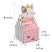 Juvale Cat Party Favor Boxes - 24-Pack Paper Treat Boxes with Die-Cut Princess Kitty, Cute Cat Themed Gable Boxes, Goodie Gift Loot Boxes, Girls Birthday Party Supplies, 3.5 x 3.5 x 8 Inches
