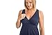 Kindred Bravely Ultra Soft French Terry Nursing Tank Top for Maternity/Breastfeeding (Navy Blue, Medium)