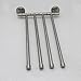 XVL Swing Towel Bar 4 Arm Bathroom Storage Organizer SUS304 Stainless Steel Brushed G213-G