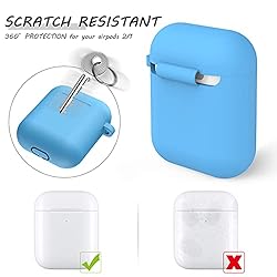 Airpods Case Cover, LELONG Soft Silicone Protective