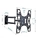 Sunydeal TV Wall Mount Corner Bracket for Most 12-55 inch LCD LED Plasma Flat Panel Smart TV PC Monitor up to 79 lbs, VESA 400x400mm with Full Motion Swivel Articulating 20 inch Extension Arm