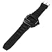 ShoppeWatch Elegant Plane Style Digital Display LED Silicone Wrist Watch Black