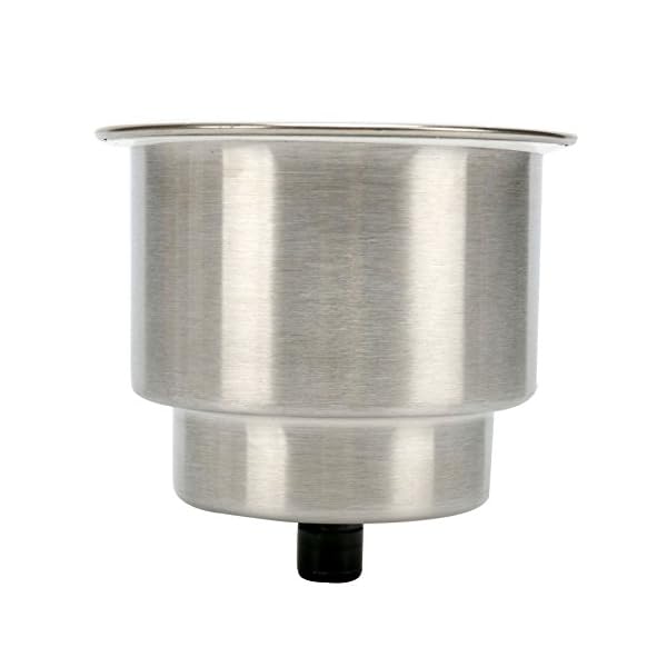 Amarine-made-4pcs-Stainless-Steel-Cup-Drink-Holder-with-Drain-Marine-Boat-Rv-Camper Amarine-made-4pcs-Stainless-Steel-Cup-Drink-Holder-with-Drain-Marine-Boat-Rv-Camper