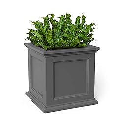 Fairfield Patio Planter 20x20 - Graphite Grey
